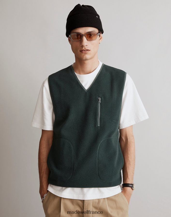 vêtements fr Madewell Hommes gilet polaire raisin provençal DX88282790