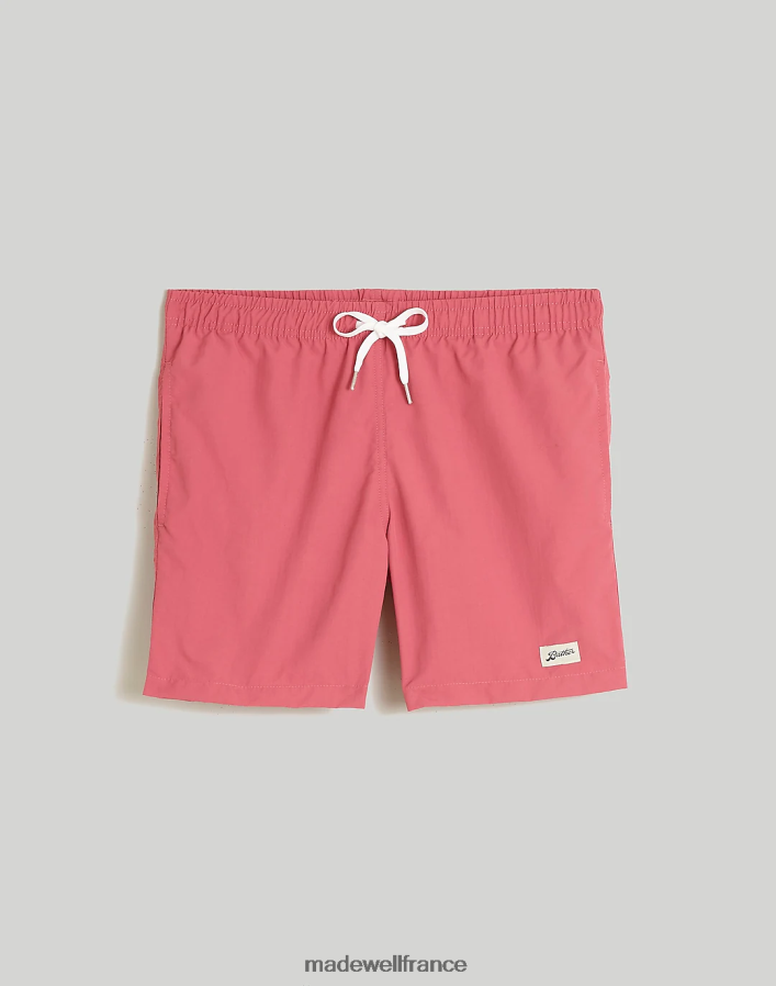 vêtements fr Madewell Hommes maillot de bain baigneur uni bois mauve massif DX8828390