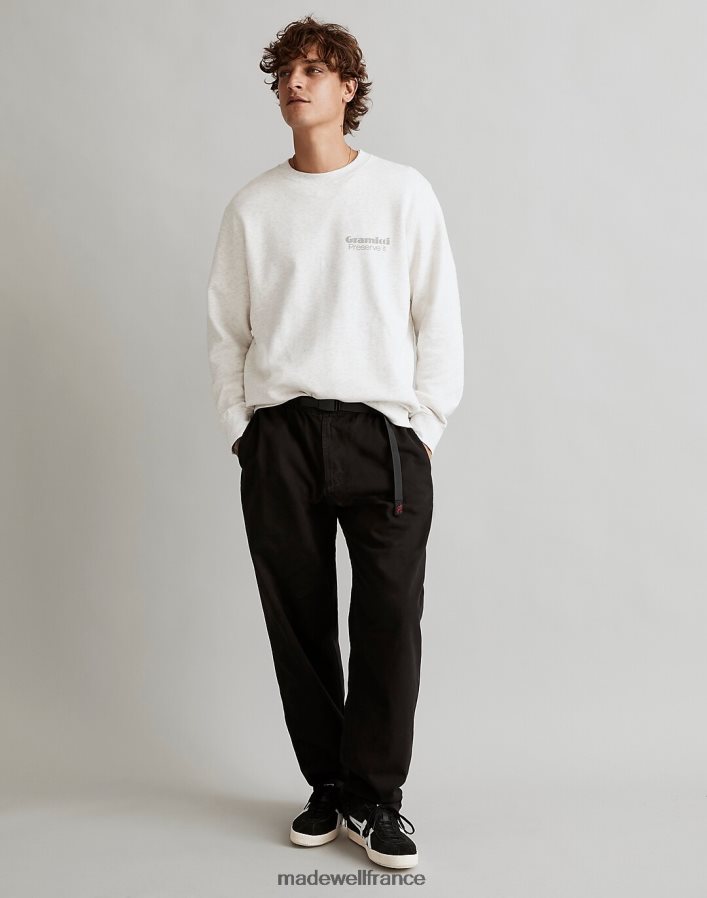 vêtements fr Madewell Hommes gramicci original 1982 pantalon ceinturé noir DX8828498