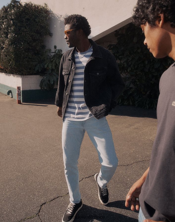 vêtements fr Madewell Hommes jean slim athlétique lavage Benefield DX8828160