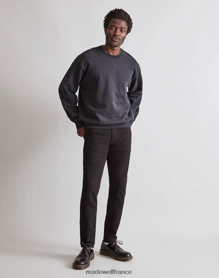 vêtements fr Madewell Hommes jean slim athlétique noir DX8828156
