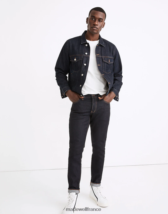 vêtements fr Madewell Hommes jean slim athlétique rinçage à la résine DX8828617