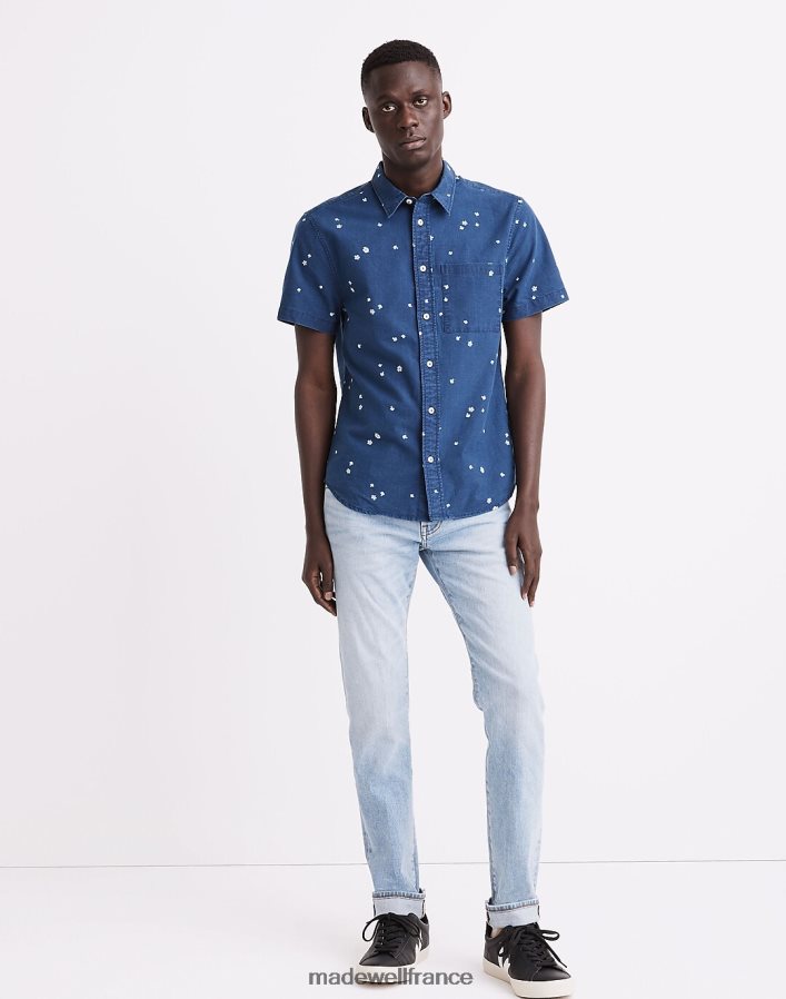 vêtements fr Madewell Hommes jean slim à lisière lavage facile DX8828199