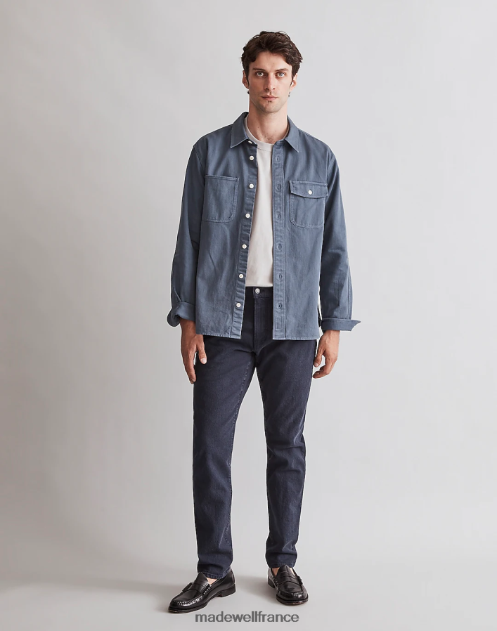vêtements fr Madewell Hommes jean slim teint en pièce encre DX8828188