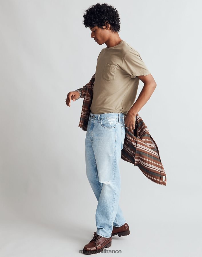 vêtements fr Madewell Hommes le jean droit de 1991 : édition vieillie lavage à l'halton DX8828143