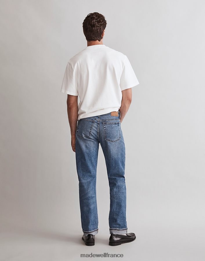 vêtements fr Madewell Hommes le jean droit selvedge 1991 lavage barrington DX8828137