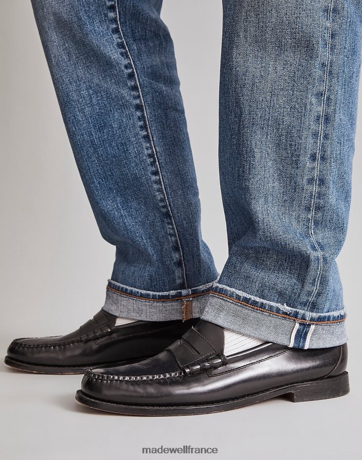 vêtements fr Madewell Hommes le jean droit selvedge 1991 lavage barrington DX8828137