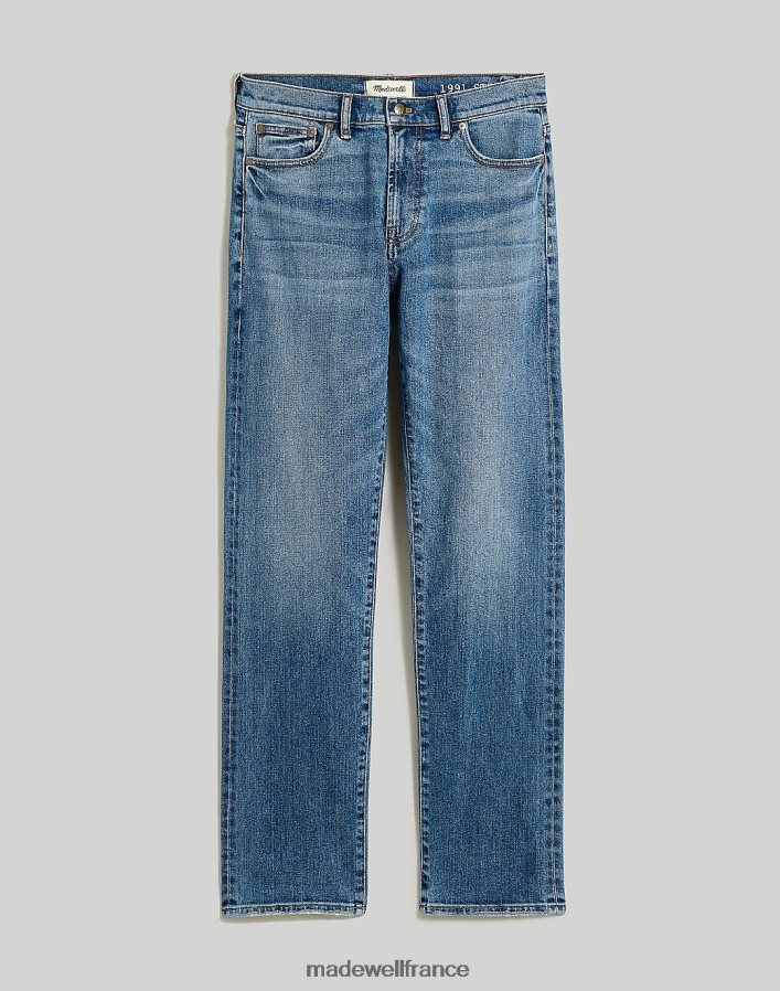 vêtements fr Madewell Hommes le jean droit selvedge 1991 lavage barrington DX8828137
