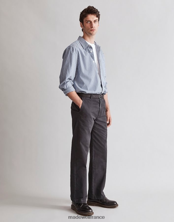 vêtements fr Madewell Hommes pantalon chino oversize olives séchées DX8828202