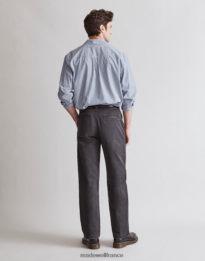 vêtements fr Madewell Hommes pantalon chino oversize olives séchées DX8828202