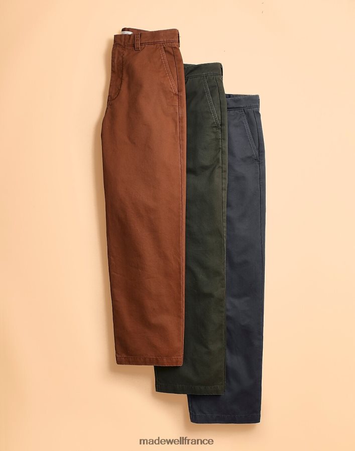 vêtements fr Madewell Hommes pantalon chino oversize olives séchées DX8828202