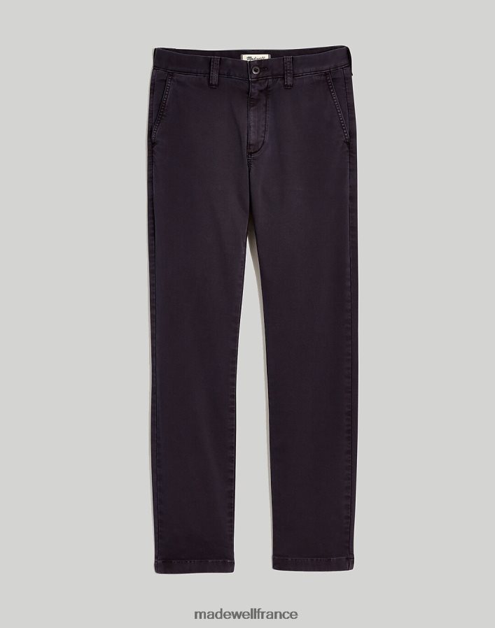 vêtements fr Madewell Hommes pantalon chino slim : édition coolmax charbon noir DX8828212