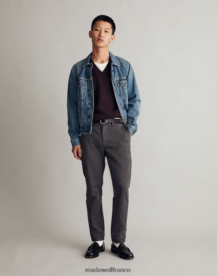 vêtements fr Madewell Hommes pantalon chino slim : édition coolmax nuage d'orage DX8828214