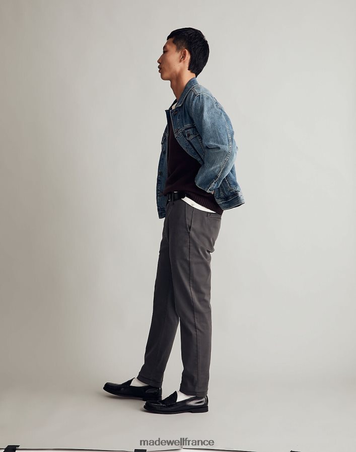 vêtements fr Madewell Hommes pantalon chino slim : édition coolmax nuage d'orage DX8828214