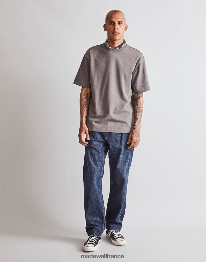 vêtements fr Madewell Hommes pantalon de peintre teint à l'indigo lavage glenmore DX8828201