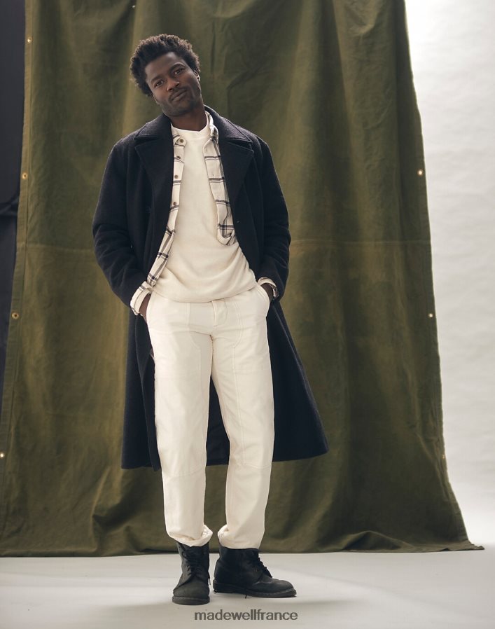 vêtements fr Madewell Hommes pantalon de travail droit décontracté toile vintage DX8828225