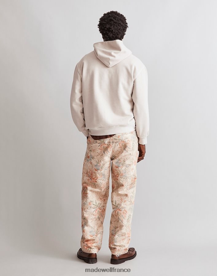 vêtements fr Madewell Hommes pantalon droit vintage en toile dune d'été DX8828222