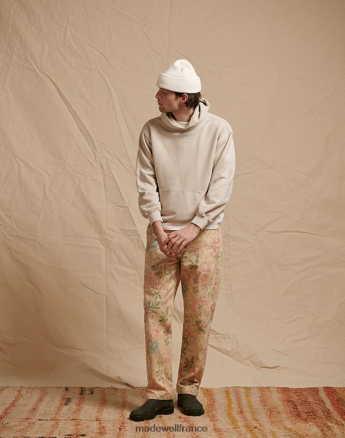 vêtements fr Madewell Hommes pantalon droit vintage en toile dune d'été DX8828222