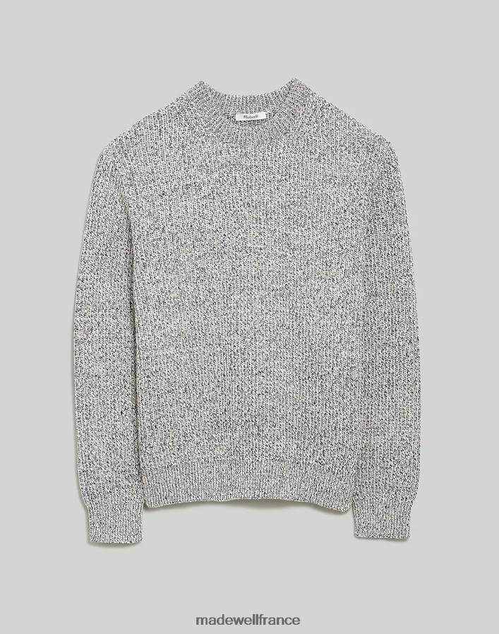 vêtements fr Madewell Hommes le pull wyckoff marron expresso chiné DX8828338