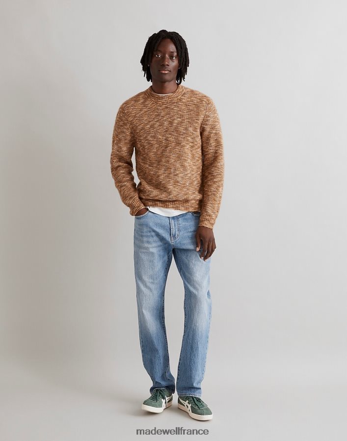 vêtements fr Madewell Hommes pull oversize teint par espacement caramel au beurre teinté par espacement DX8828340