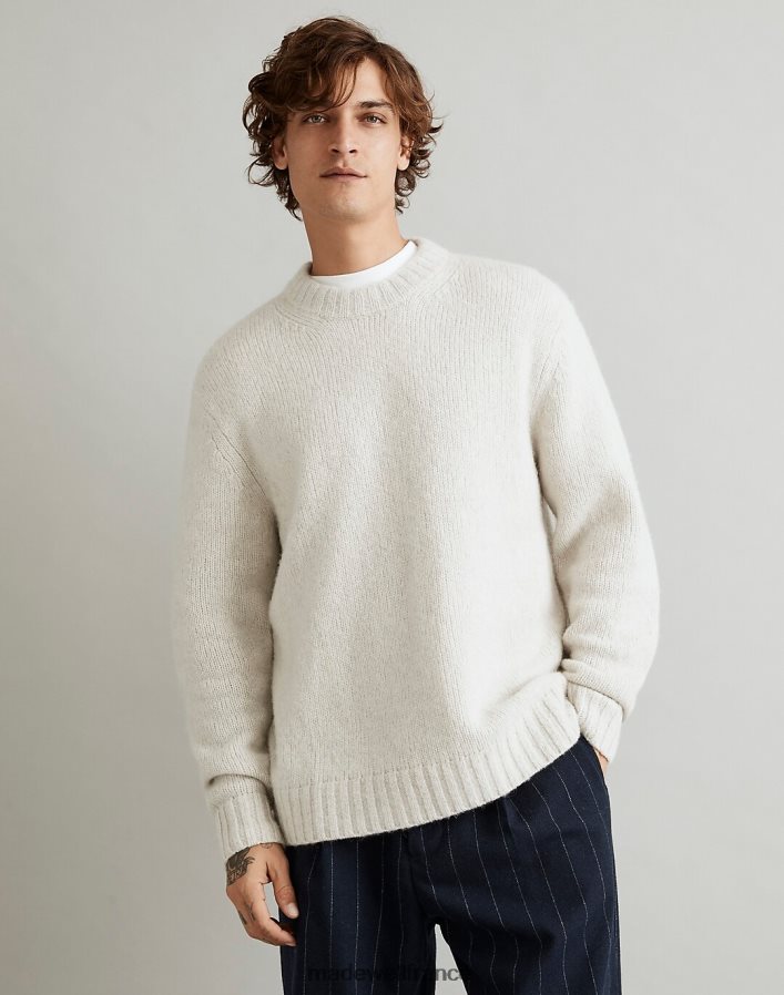 vêtements fr Madewell Hommes pull ras du cou en laine mérinos mélangée fer à repasser DX8828336