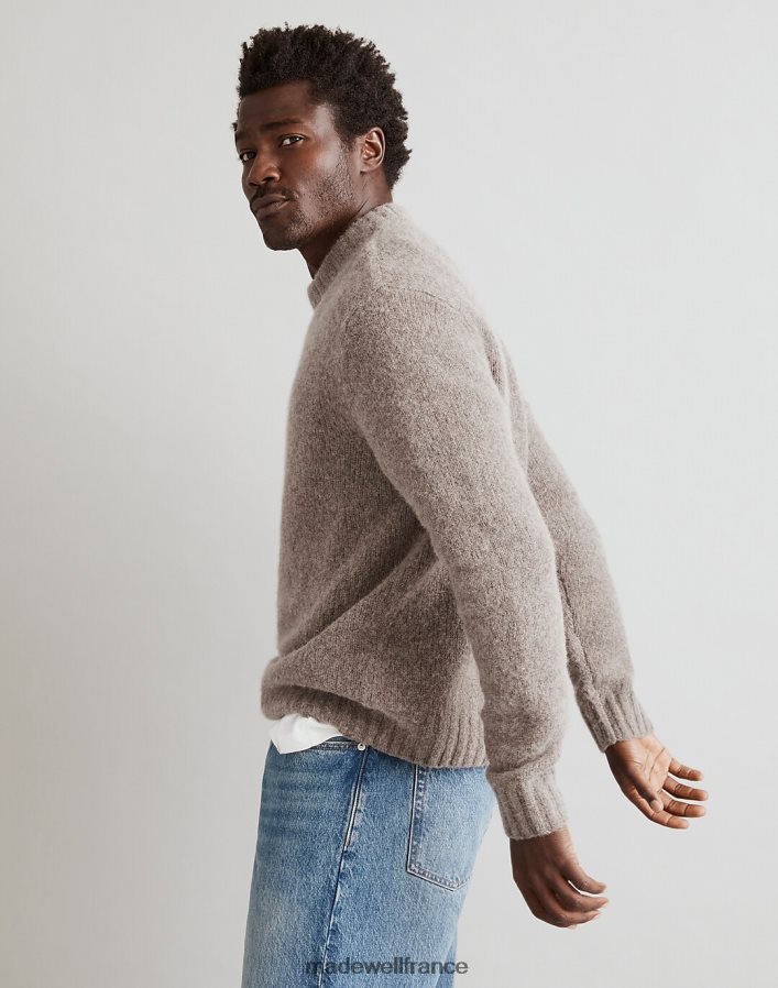 vêtements fr Madewell Hommes pull ras du cou en laine mérinos mélangée ruines de bruyère à Chypre DX8828335