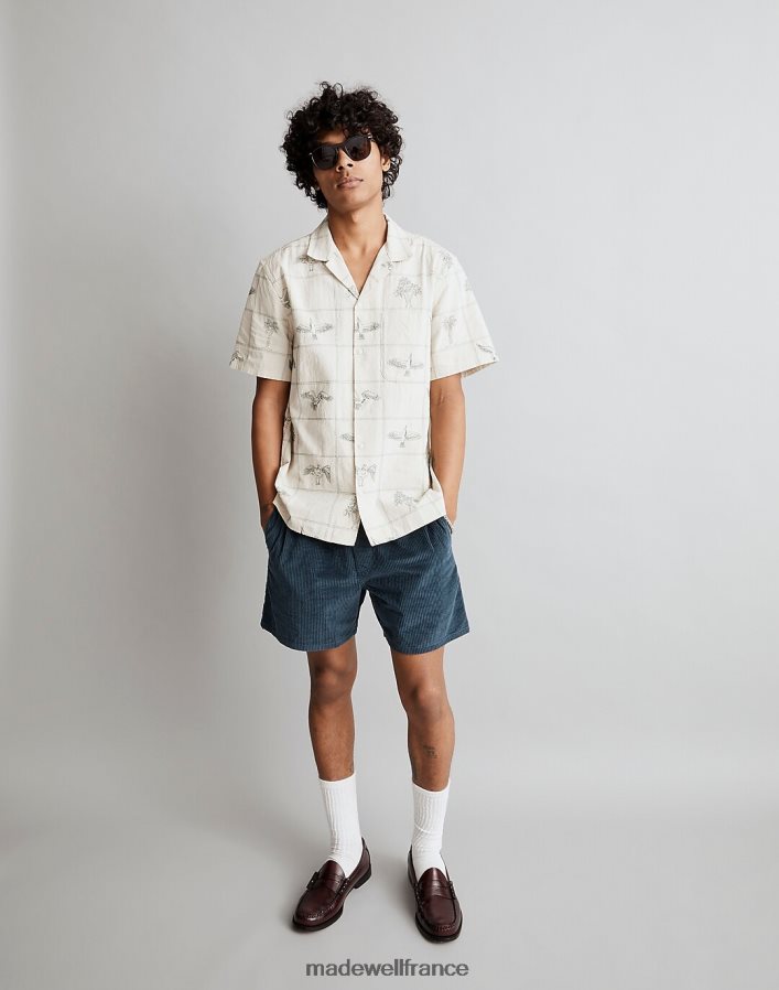 vêtements fr Madewell Hommes Short Everywear en velours côtelé 5 1/2'' acajou teinté DX8828315