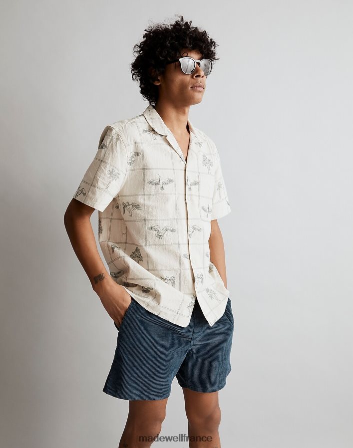 vêtements fr Madewell Hommes Short Everywear en velours côtelé 5 1/2'' acajou teinté DX8828315