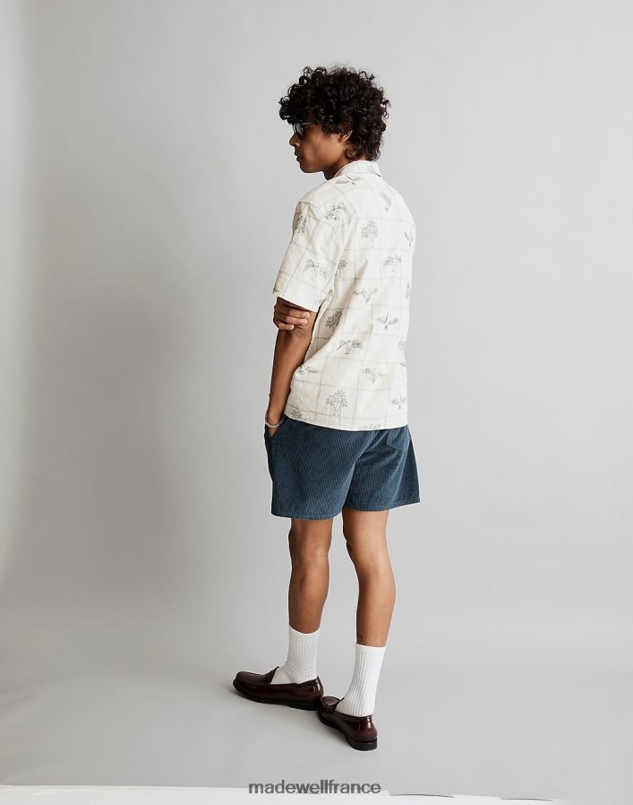 vêtements fr Madewell Hommes Short Everywear en velours côtelé 5 1/2'' acajou teinté DX8828315