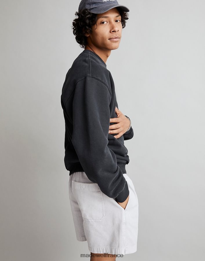 vêtements fr Madewell Hommes Short de tous les jours en coton 4 1/2'' lavande fanée DX8828324