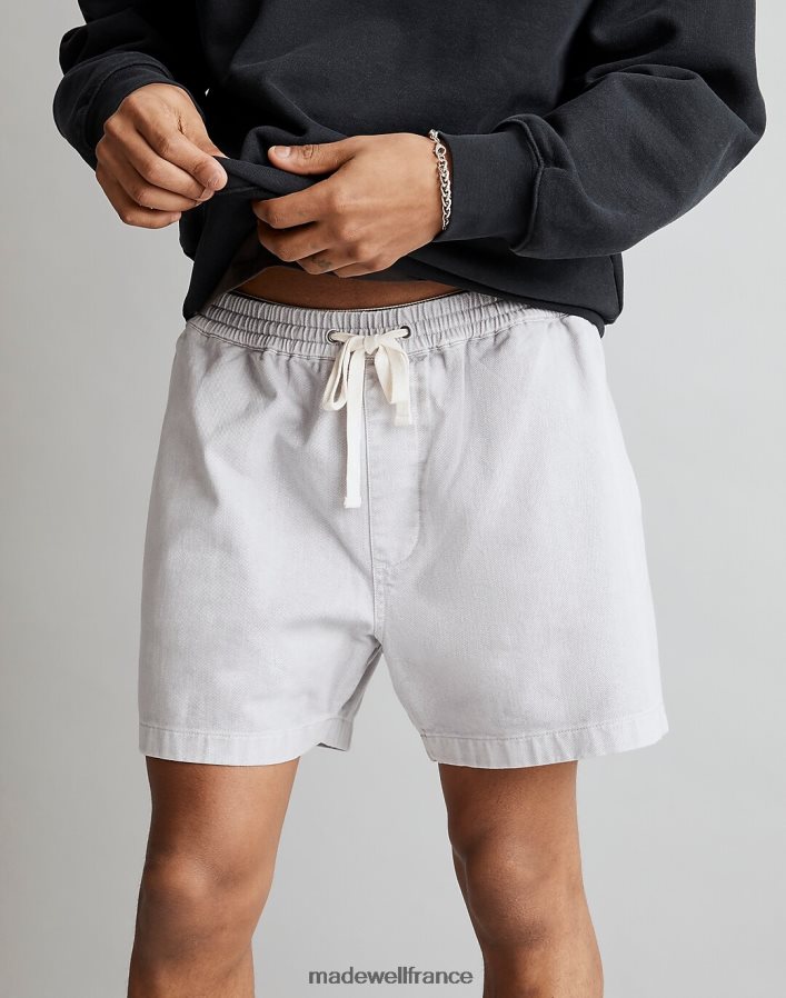 vêtements fr Madewell Hommes Short de tous les jours en coton 4 1/2'' lavande fanée DX8828324