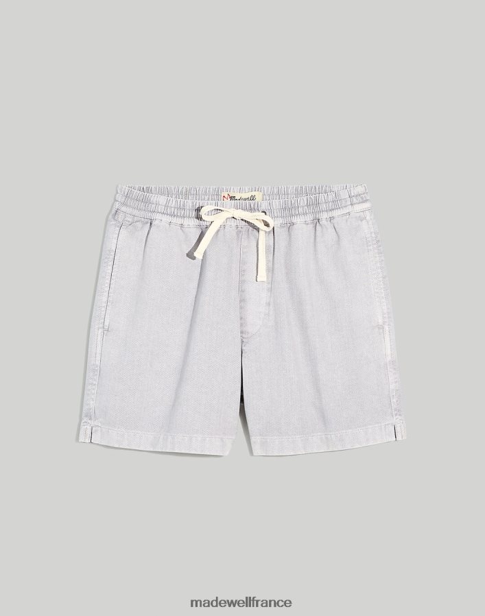 vêtements fr Madewell Hommes Short de tous les jours en coton 4 1/2'' lavande fanée DX8828324