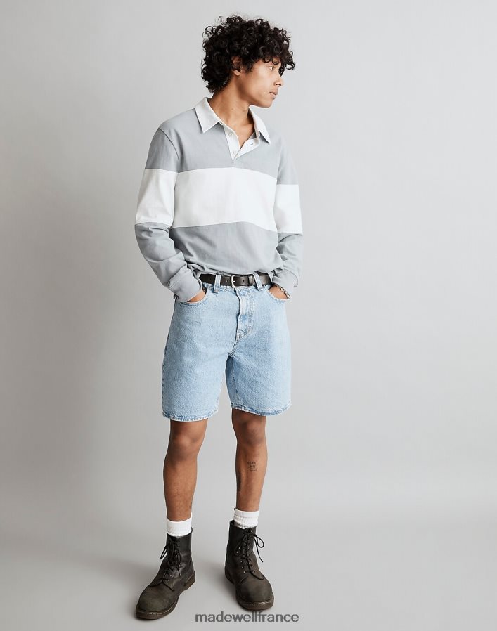 vêtements fr Madewell Hommes Short en jean 8'' lavage breyman DX8828325