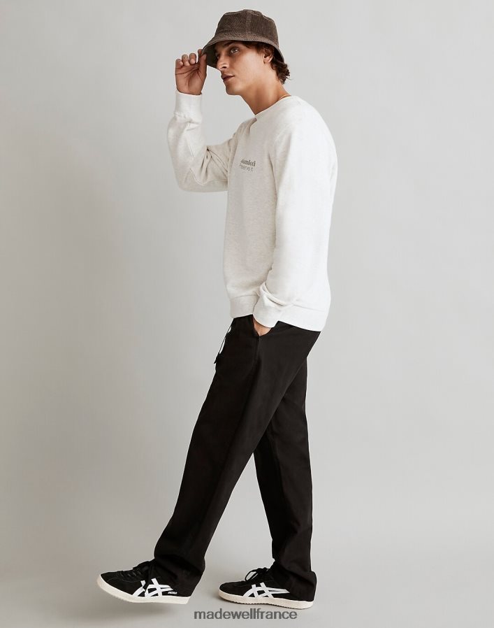 vêtements fr Madewell Hommes gramicci - sweat-shirt à col rond préservé-it bruyère de frêne DX8828502