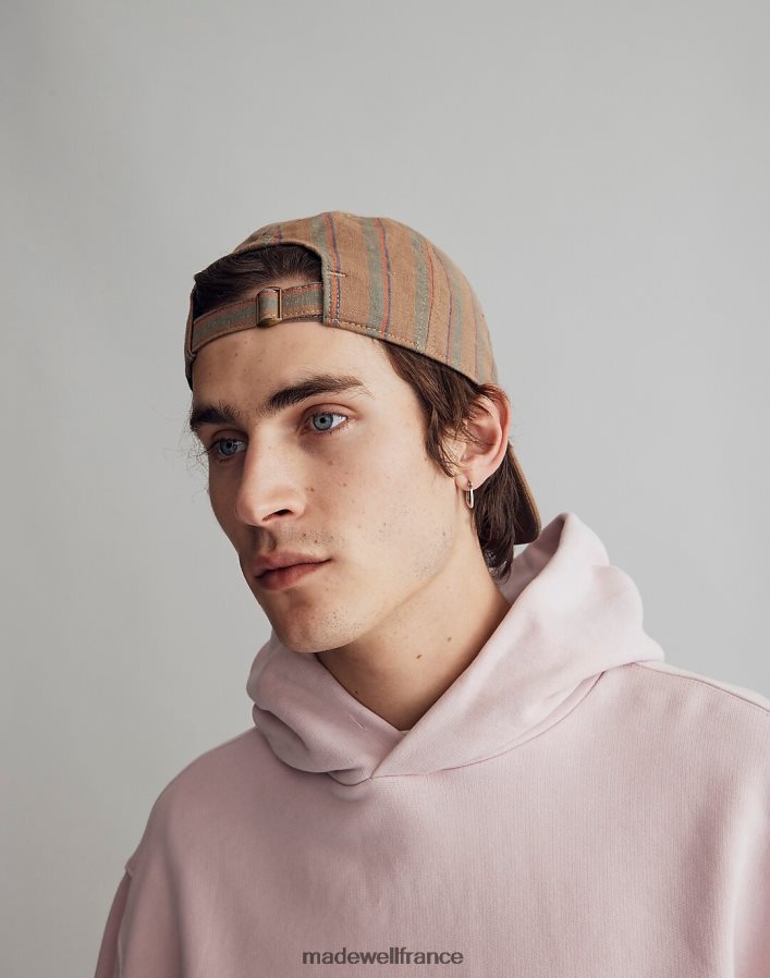 vêtements fr Madewell Hommes le sweat à capuche d'épaisseur moyenne McCarren acier vert DX8828370