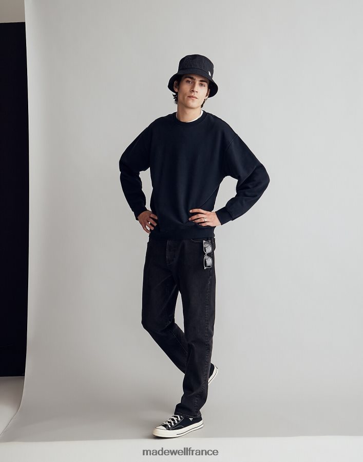 vêtements fr Madewell Hommes le sweat-shirt à col rond d'épaisseur moyenne McCarren acajou tendre DX8828372