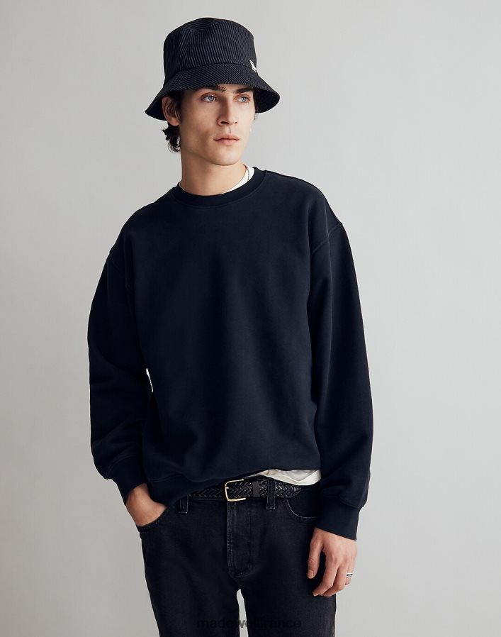 vêtements fr Madewell Hommes le sweat-shirt à col rond d'épaisseur moyenne McCarren acajou tendre DX8828372