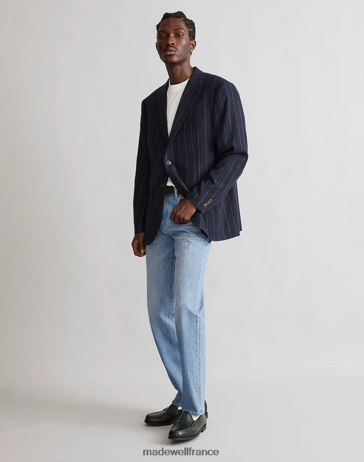 vêtements fr Madewell Hommes le blazer à deux boutons roebling en tissu italien encre DX8828110