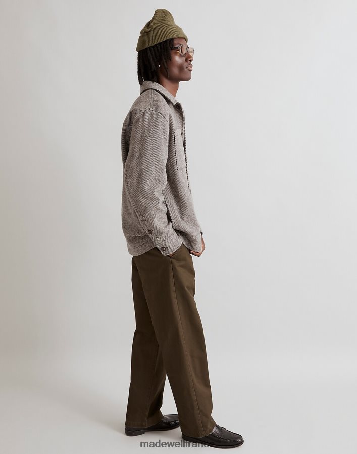 vêtements fr Madewell Hommes tissu italien pour chemise et veste gris DX8828122