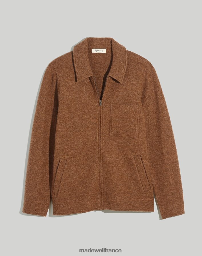 vêtements fr Madewell Hommes veste de corvée en laine bouillie le crépuscule DX8828104