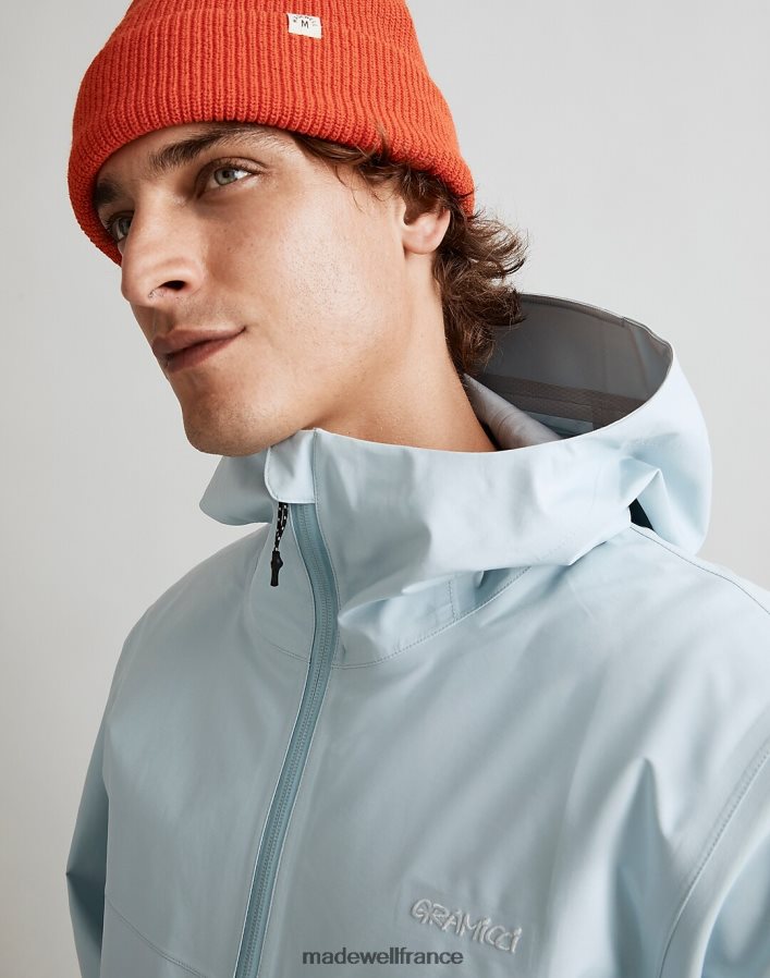 vêtements fr Madewell Hommes veste imperméable gramicci bleu ciel DX8828504